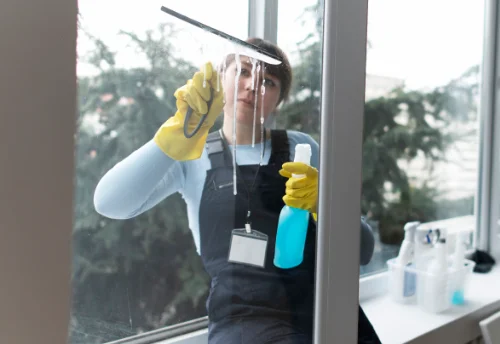 Nettoyage de vitres intérieures et extérieures à Beaujeu-Saint-Vallier-Pierrejux-et-Quitteur